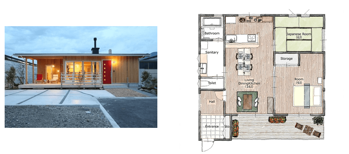 坪前後 ローコストな平屋の実例と間取り ローコスト住宅の窓口