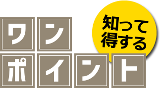 ワンポイント