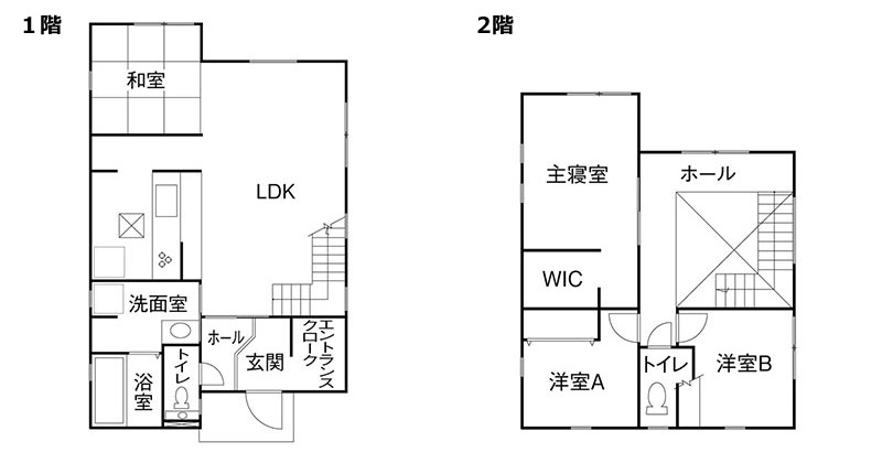 1500万円の家「間取り図」